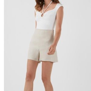 BCBG Maxazria high waisted shorts